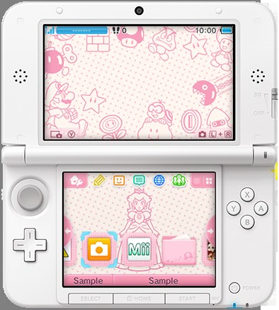 Visuels des thèmes 3DS + pub NEW 3DS