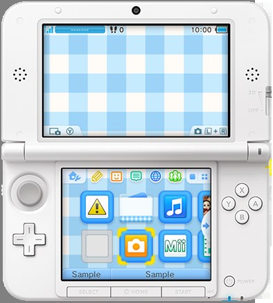 Visuels des thèmes 3DS + pub NEW 3DS