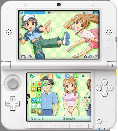 Visuels des thèmes 3DS + pub NEW 3DS