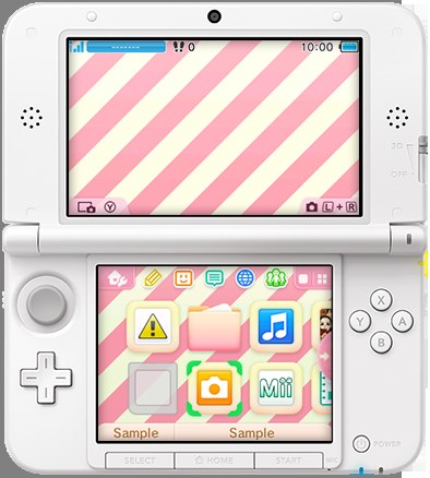 Visuels des thèmes 3DS + pub NEW 3DS