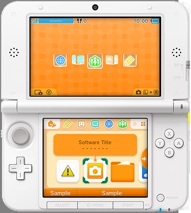 Visuels des thèmes 3DS + pub NEW 3DS