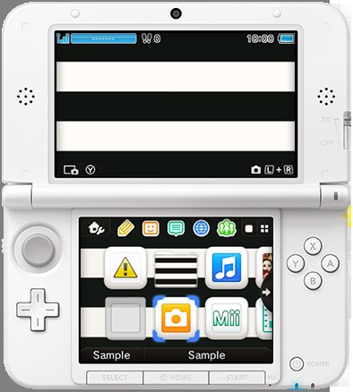 Visuels des thèmes 3DS + pub NEW 3DS