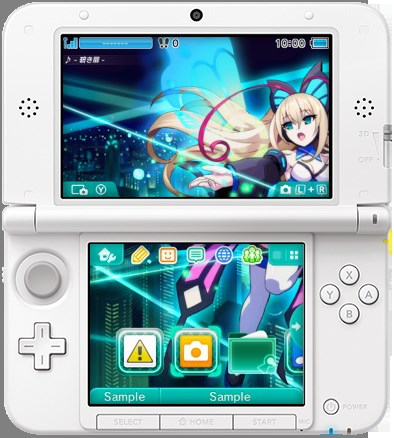 Visuels des thèmes 3DS + pub NEW 3DS