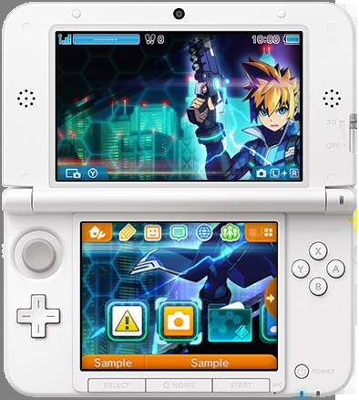 Visuels des thèmes 3DS + pub NEW 3DS
