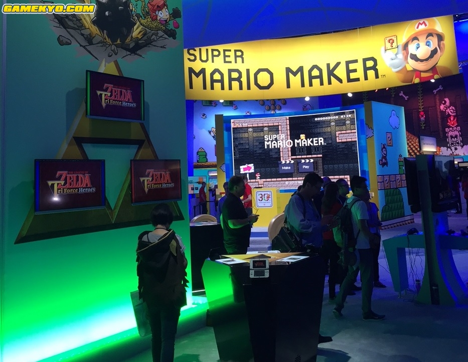 E3 : quelques photos du stand Nintendo