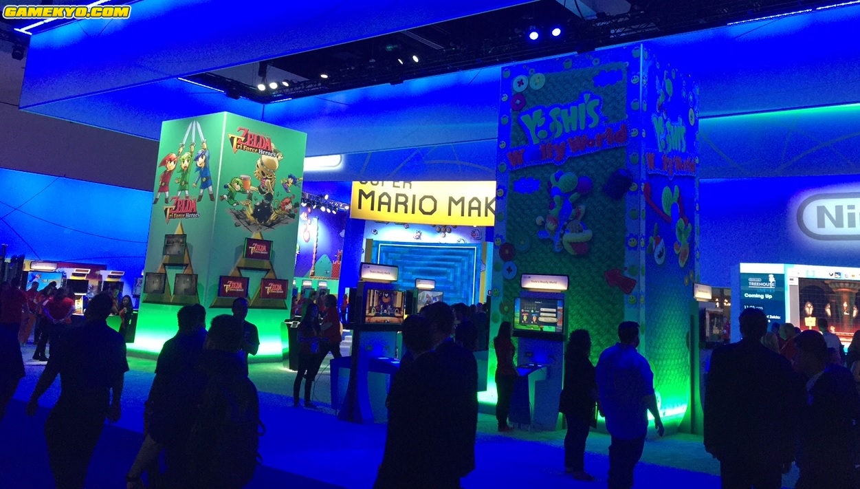 E3 : quelques photos du stand Nintendo