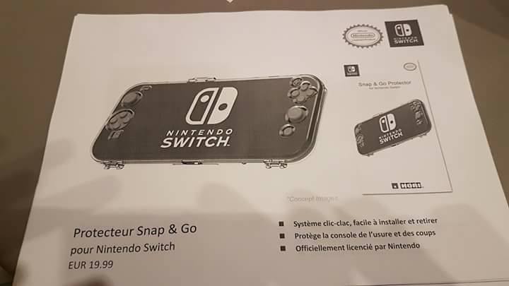 [LEAK] Les accessoires Hori sur Switch
