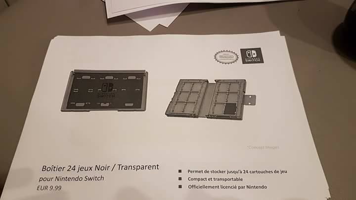 [LEAK] Les accessoires Hori sur Switch