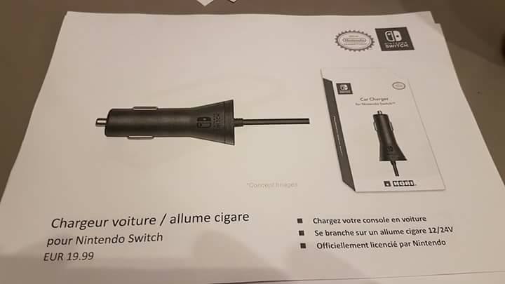 [LEAK] Les accessoires Hori sur Switch