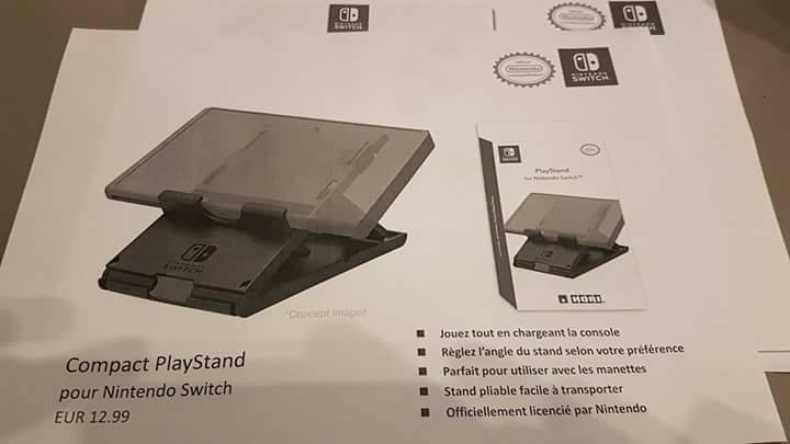 [LEAK] Les accessoires Hori sur Switch