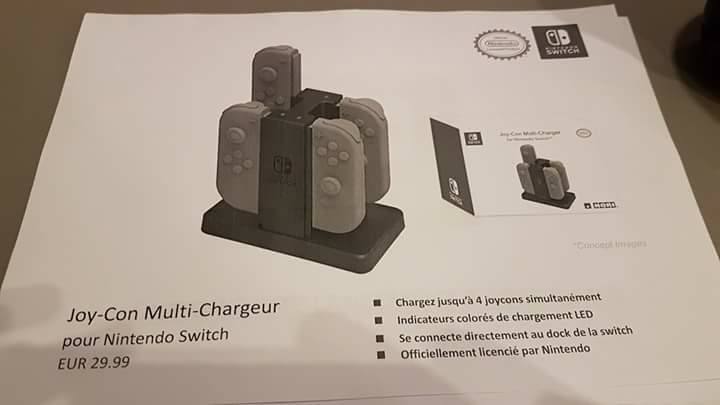 [LEAK] Les accessoires Hori sur Switch