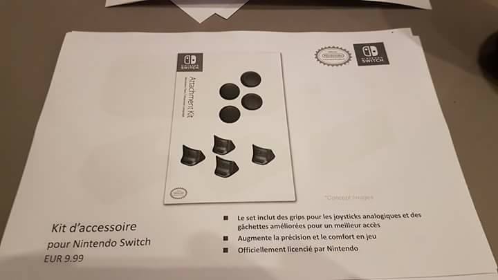 [LEAK] Les accessoires Hori sur Switch