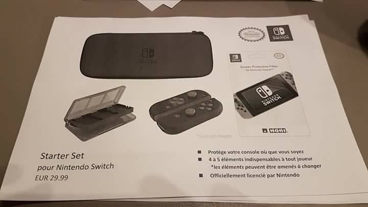 [LEAK] Les accessoires Hori sur Switch