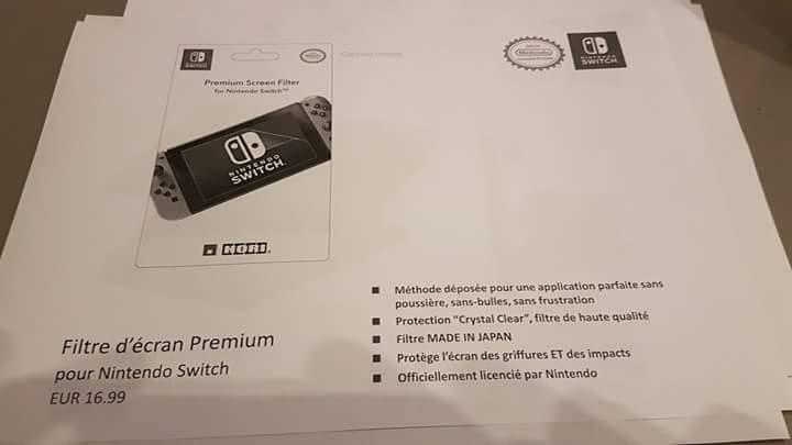 [LEAK] Les accessoires Hori sur Switch