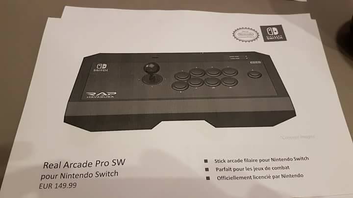 [LEAK] Les accessoires Hori sur Switch