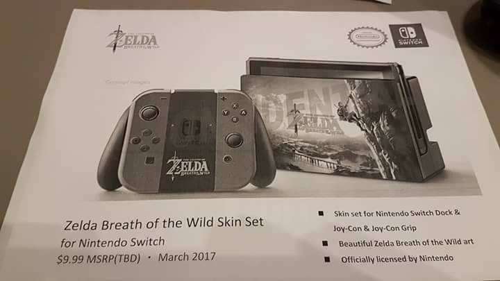 [LEAK] Les accessoires Hori sur Switch