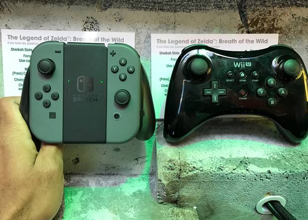 Switch : quelques visuels de comparo