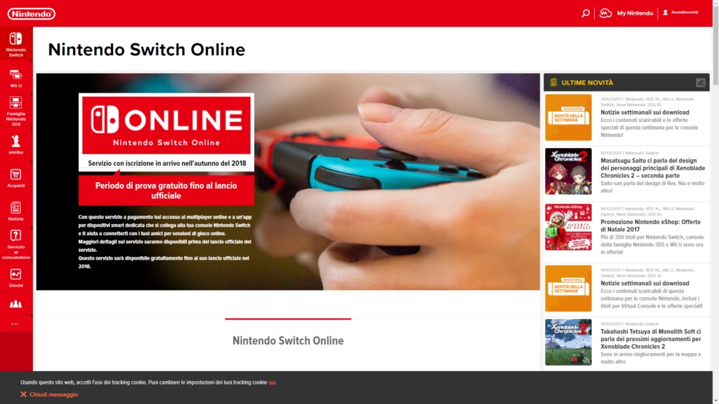 Switch : le online payant encore reporté ?