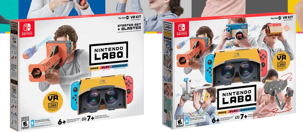 NintendoLabo : un nouveau pack spécial VR