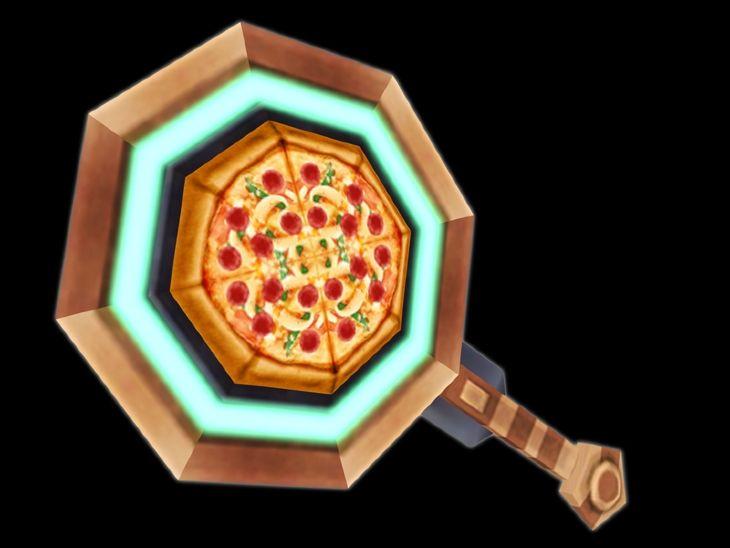 Phantasy Star Portable 2 : les armes Pizza Hut !