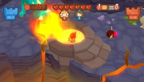 Fat Princess s'illustre sur PSP