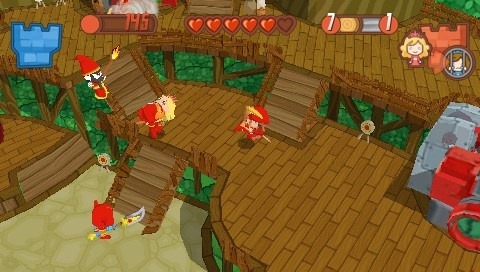 Fat Princess s'illustre sur PSP