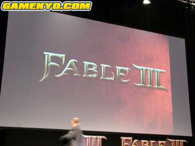 Fable 3 annoncé : première vidéo