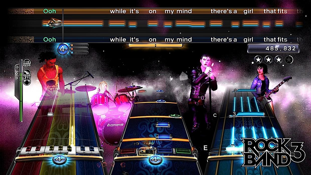 Rock Band 3: new images and video