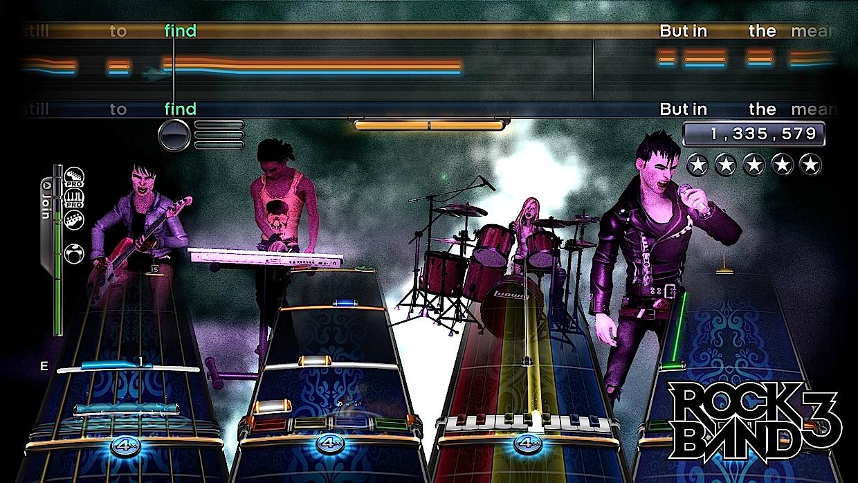 Rock Band 3: new images and video