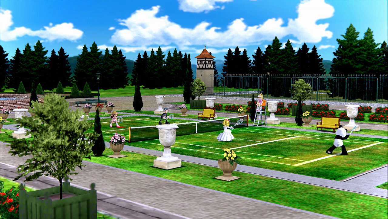 Everybody's Tennis PSP : quelques images