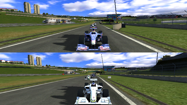 F1 2009 : circuit Brésil et mode 2 joueurs