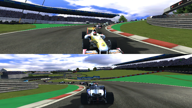 F1 2009 : circuit Brésil et mode 2 joueurs