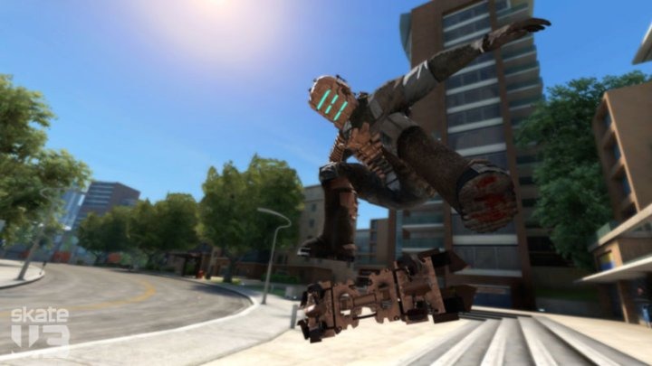 Dead Space débarque dans Skate 3