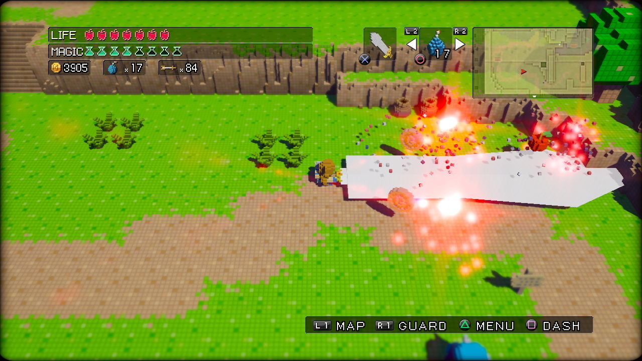 3D Dot Game Heroes : nouvelles images