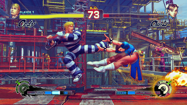 Super Street Fighter IV : Cody atomise Chun Li
