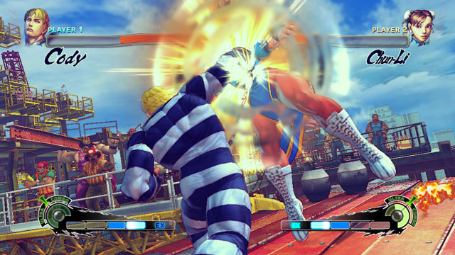 Super Street Fighter IV : Cody atomise Chun Li