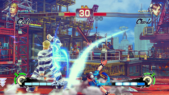 Super Street Fighter IV : Cody atomise Chun Li