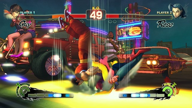 Super Street Fighter IV : Guy vs Rose
