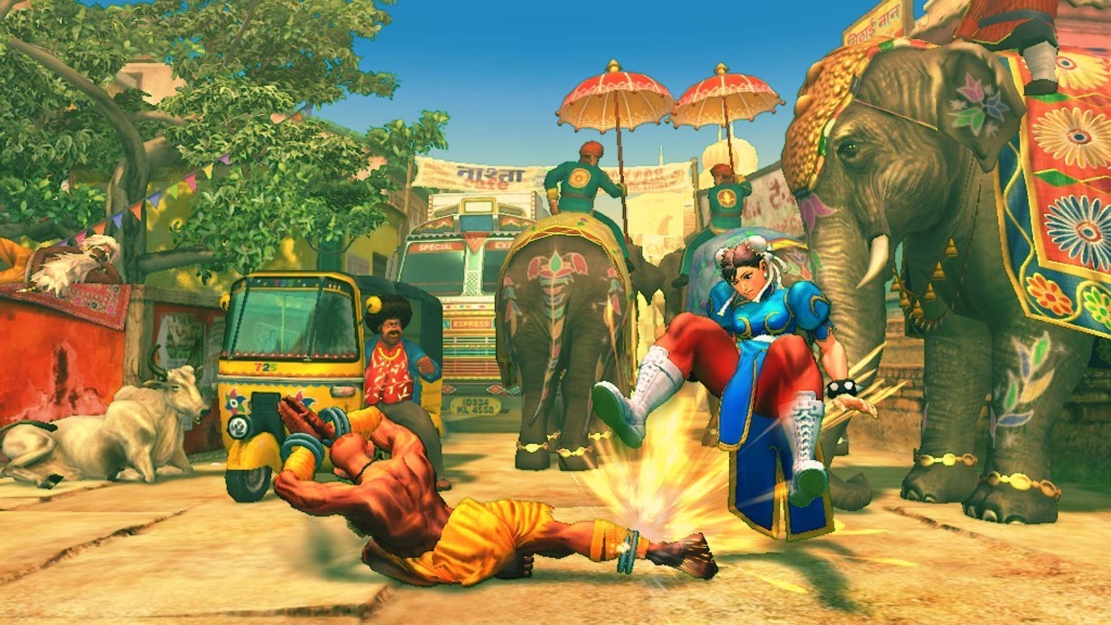 Super Street Fighter IV : nouveaux stages