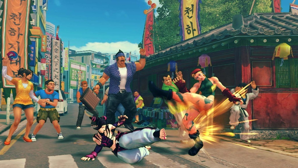 Super Street Fighter IV : nouveaux stages
