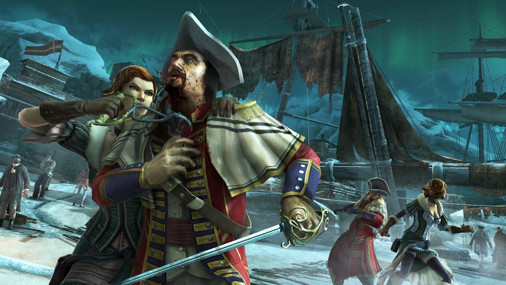 Screens-Video Assassin's Creed III (coop + Boston)