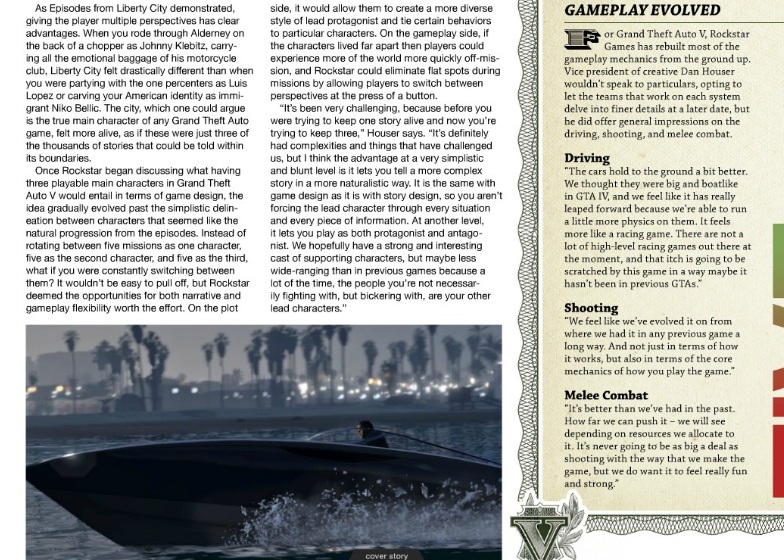 GTA V : les scans Game Informer