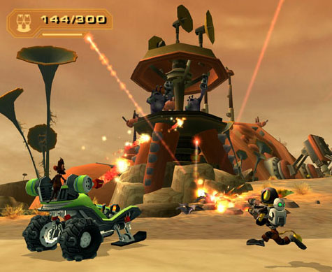 Ratchet & Clank 3 : le site