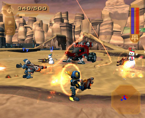 Ratchet & Clank 3 : le site