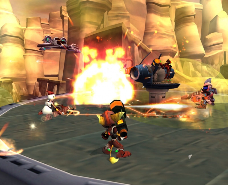 Ratchet & Clank 3 : le mode online