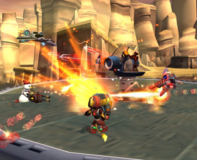 Ratchet & Clank 3 : le mode online