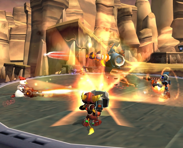 Ratchet & Clank 3 : le mode online