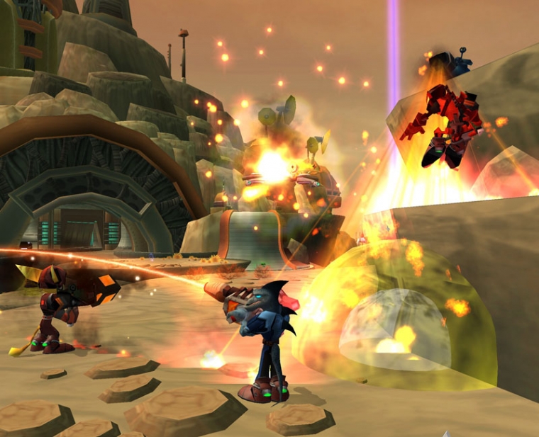 Ratchet & Clank 3 : le mode online