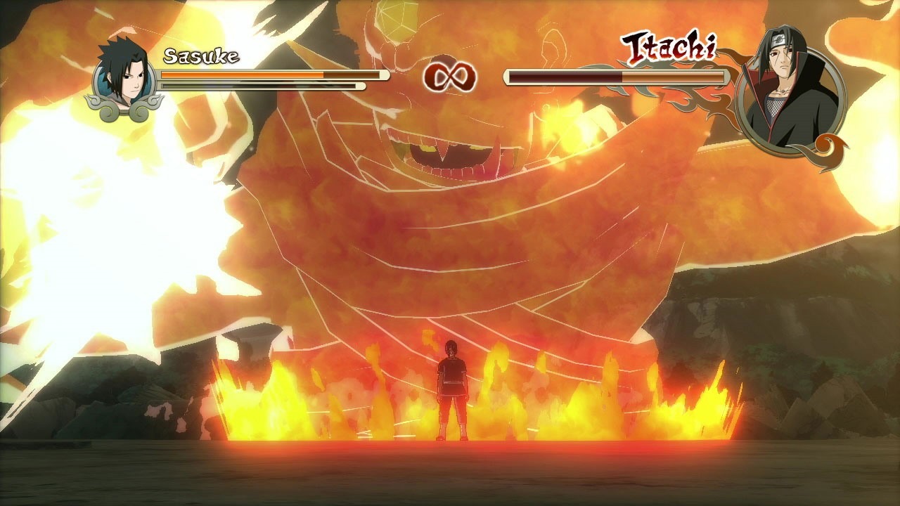 Naruto Ultimate Ninja 2 : du face à face en images