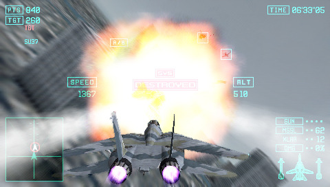 Un nouveau Ace Combat sur PSP ! (images + infos)